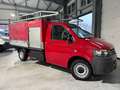 Volkswagen T5 Transporter Pritsche Tieflader*LANG L3*KLIMA Rouge - thumbnail 1