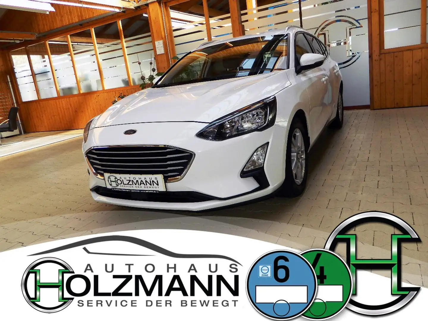Ford Focus Turnier 1.5l EcoBoost Autom Cool & Connect Blanc - 1
