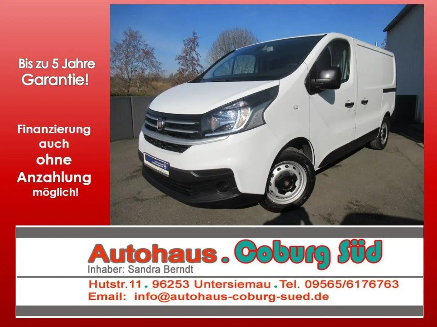 Fiat Talento Kasten 2x SCHIEBETÜRE KLIMA PDC RADIO Blanco - 1