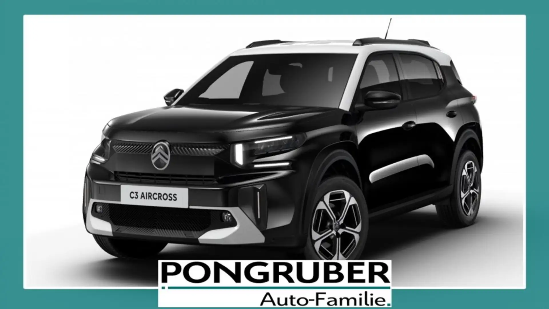 Citroen C3 Aircross Hybrid 136PS Automatik MAX Schwarz - 1