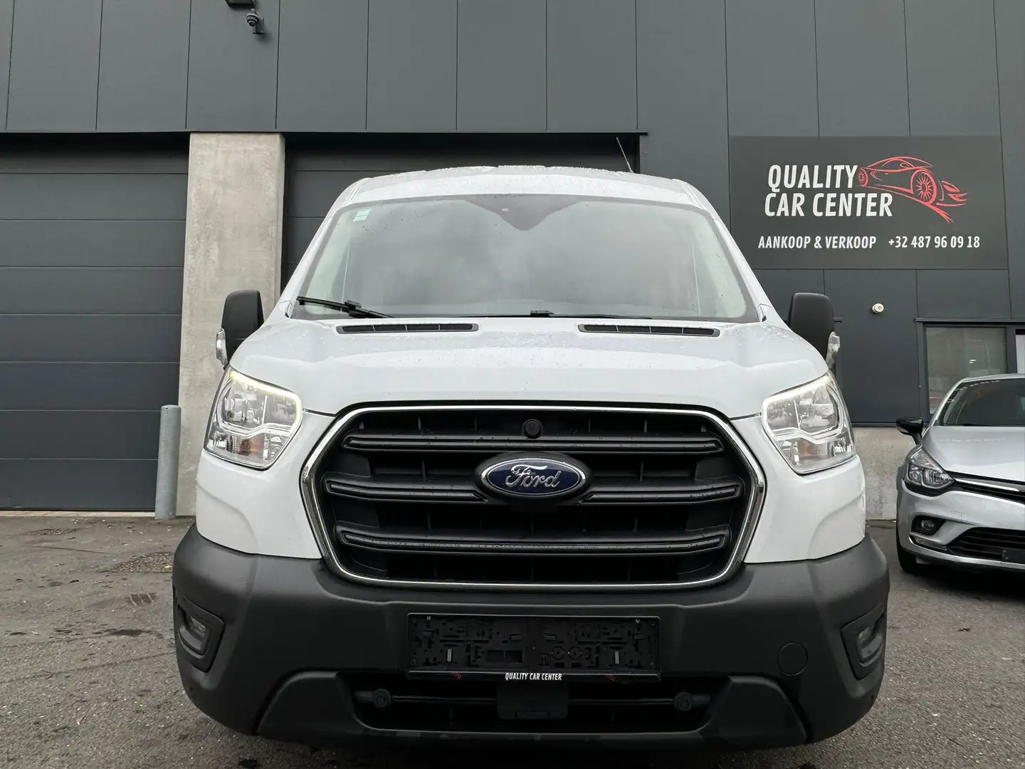 Ford Transit 2.0 tdci dubbelcabine 152000 km automaat 6 places Blanc - 2