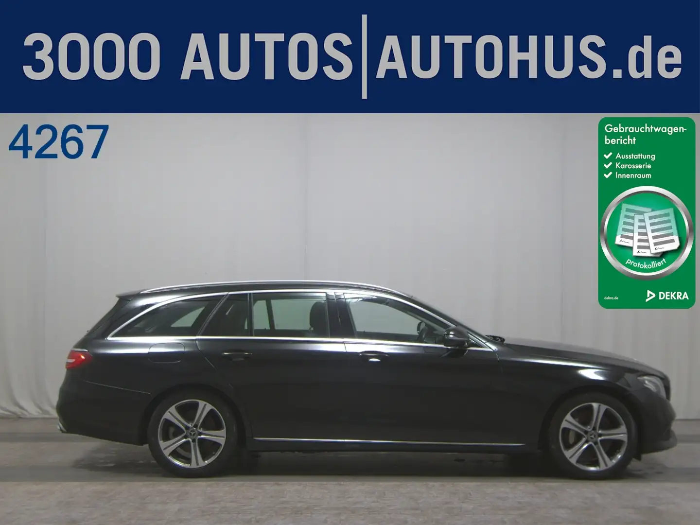 Mercedes-Benz E 350 d T Avantgarde Luft Navi LED Leder COMAND Noir - 1