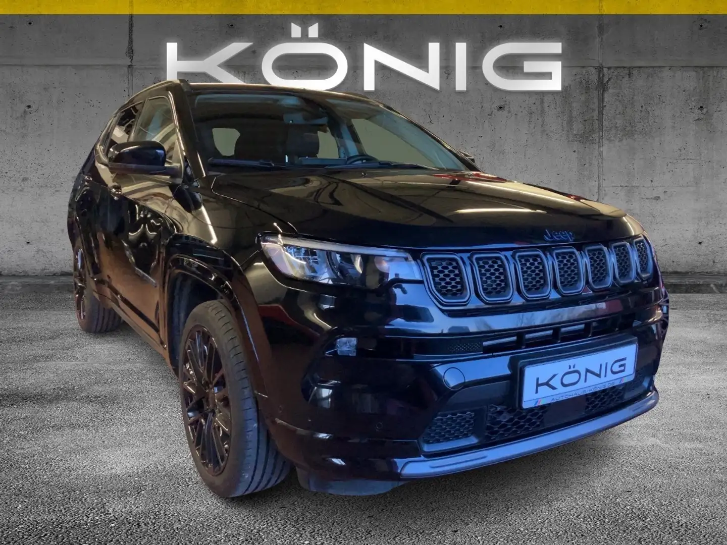 Jeep Compass 1.3 PHEV S Allrad *CarPlay*Kamera*Leder* Schwarz - 2