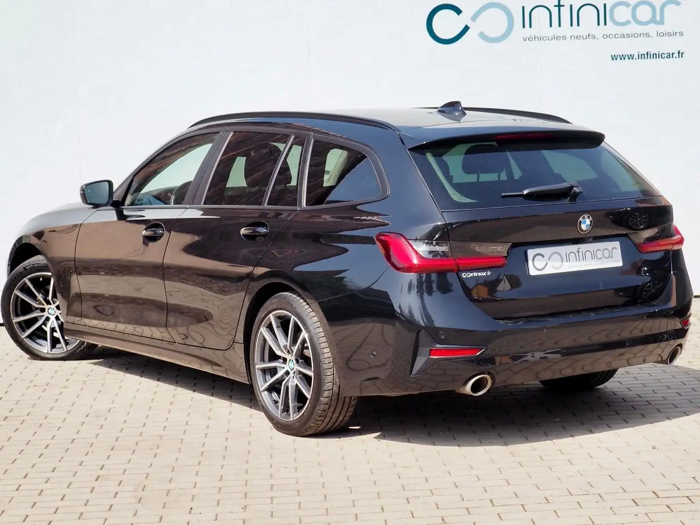 BMW 318 i Touring 156 BVA8 Edition Sport + Cuir + Full Led Noir - 2