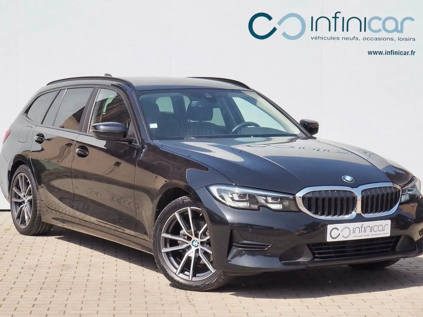 BMW 318 i Touring 156 BVA8 Edition Sport + Cuir + Full Led Noir - 1