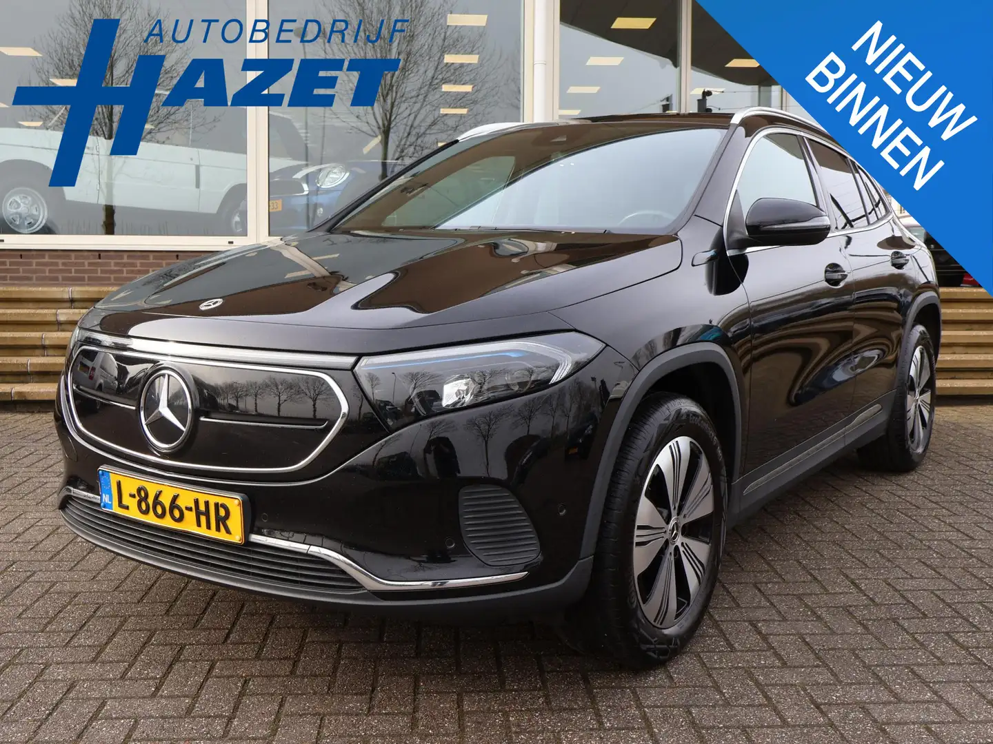 Mercedes-Benz EQA 250 LUXURY 67 kWh SOH 96% + PANORAMA | CAMERA | SFEERV Noir - 1