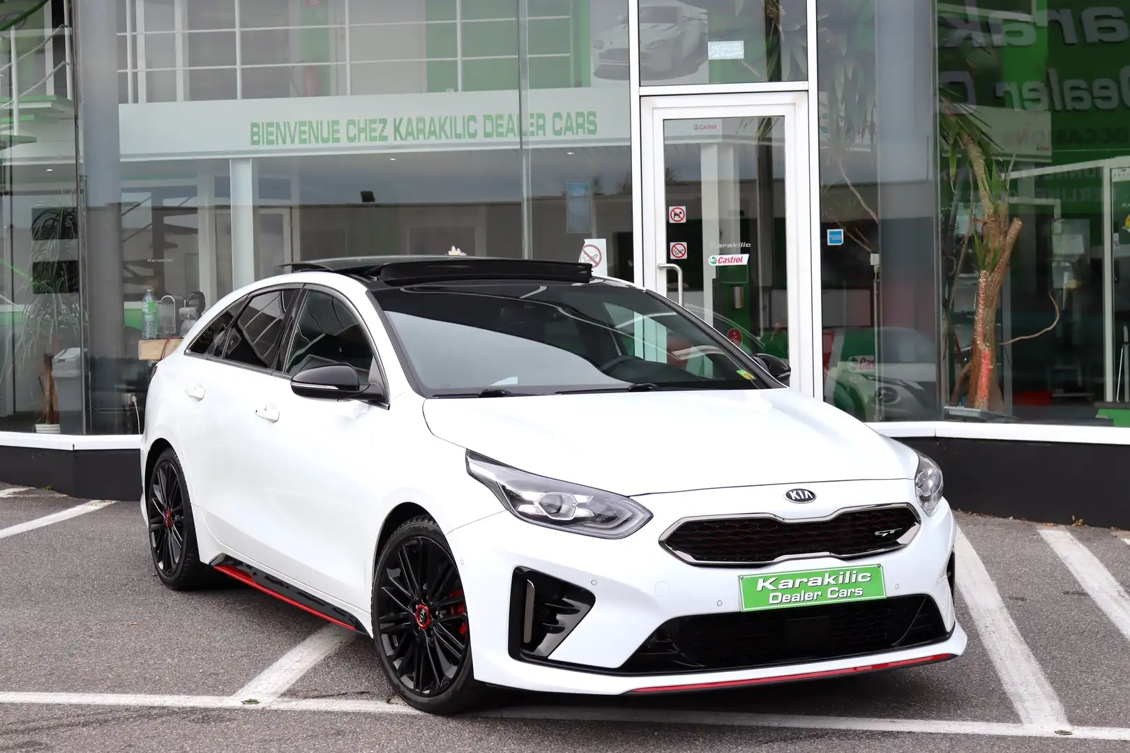 Kia ProCeed / pro_cee'd 1.6T-GDI 204CV GT-LINE PANO CUIR GPS CAMERA XENON Blanc - 1