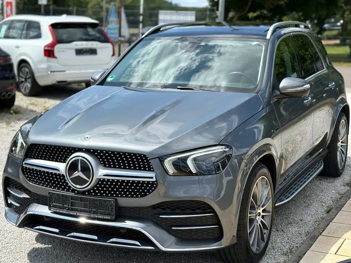 Mercedes-Benz GLE 350 de 4MATIC PANO Burmester AHK Trittbre AMG Grau - 2