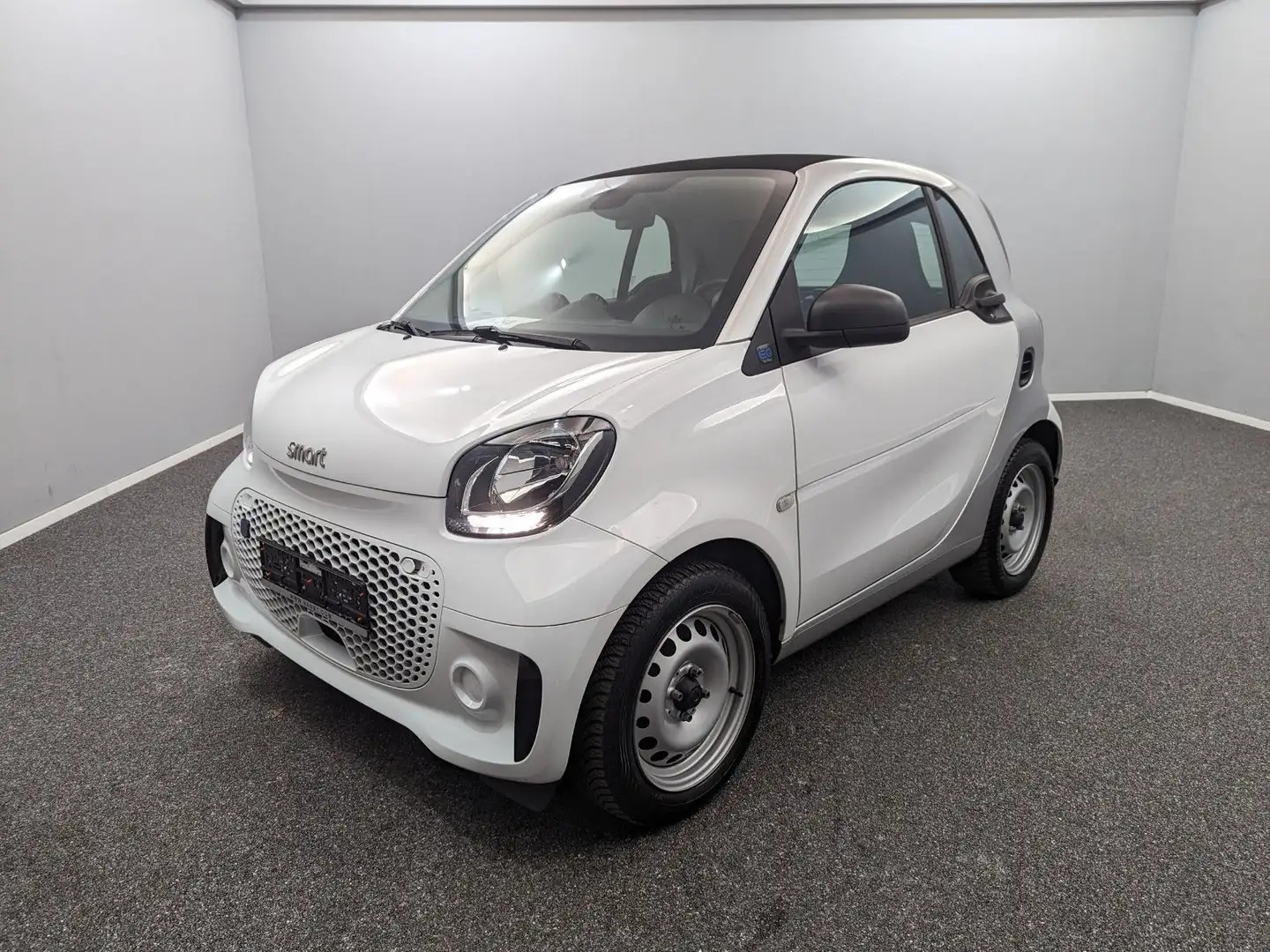 smart forTwo Coupe EQ*22 KW BORDLADER*LED*DAB*LEDER* Blanco - 1