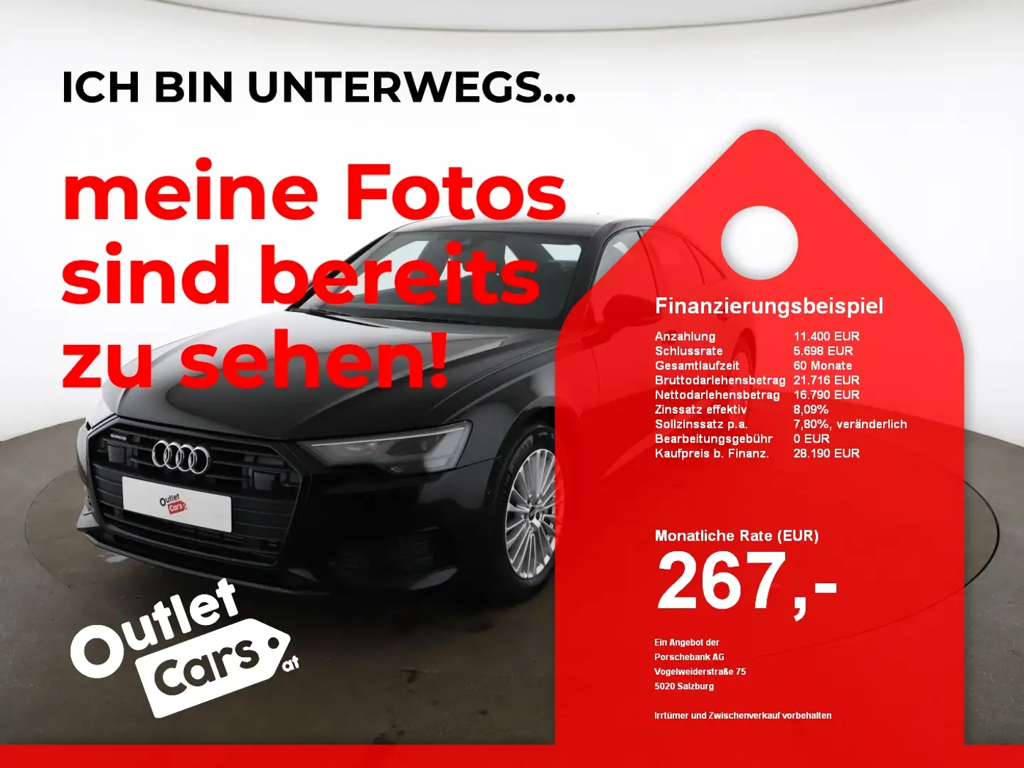 Audi A6 50 TFSIe Aut. quattro design LENKRADHZG+LED Schwarz - 1