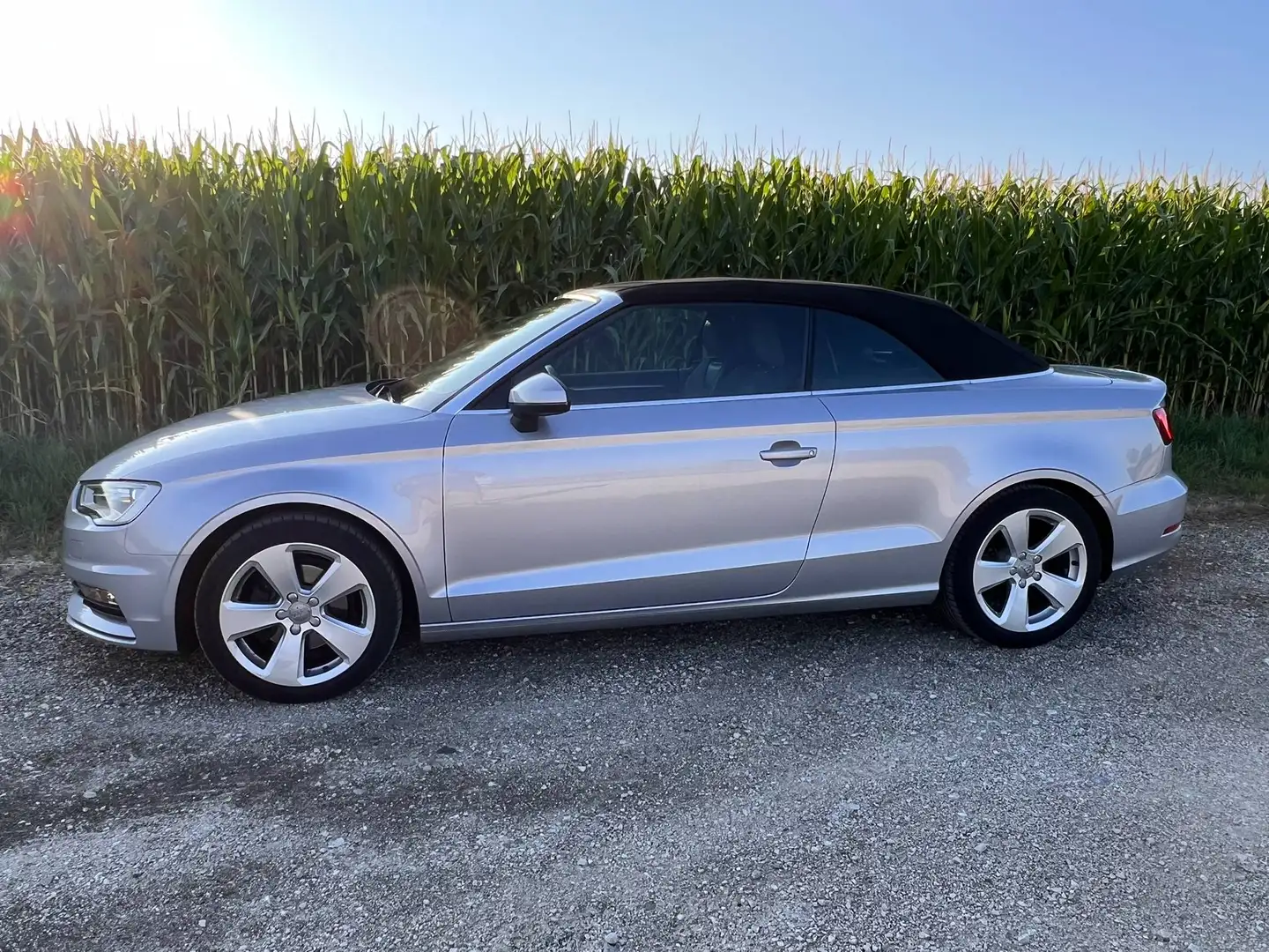 Audi A3 A3 Cabriolet 2,0 TDI Ambition Ambition Silber - 2