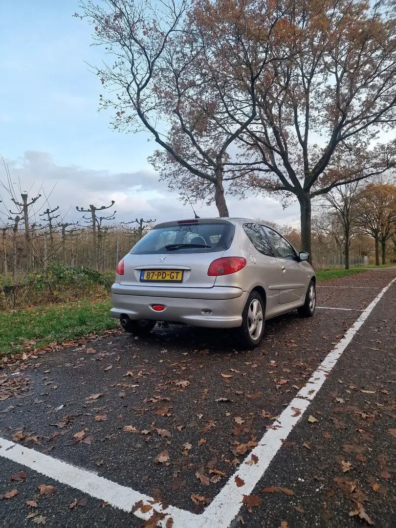 Peugeot 206 1.6-16V Griffe Zilver - 2