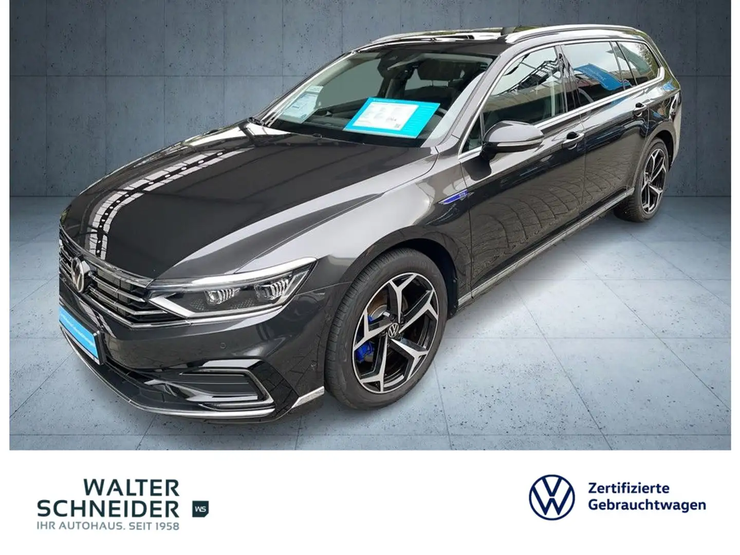 Volkswagen Passat Variant 1.4 TSI DSG GTE Navi AHK Pano Gris - 1