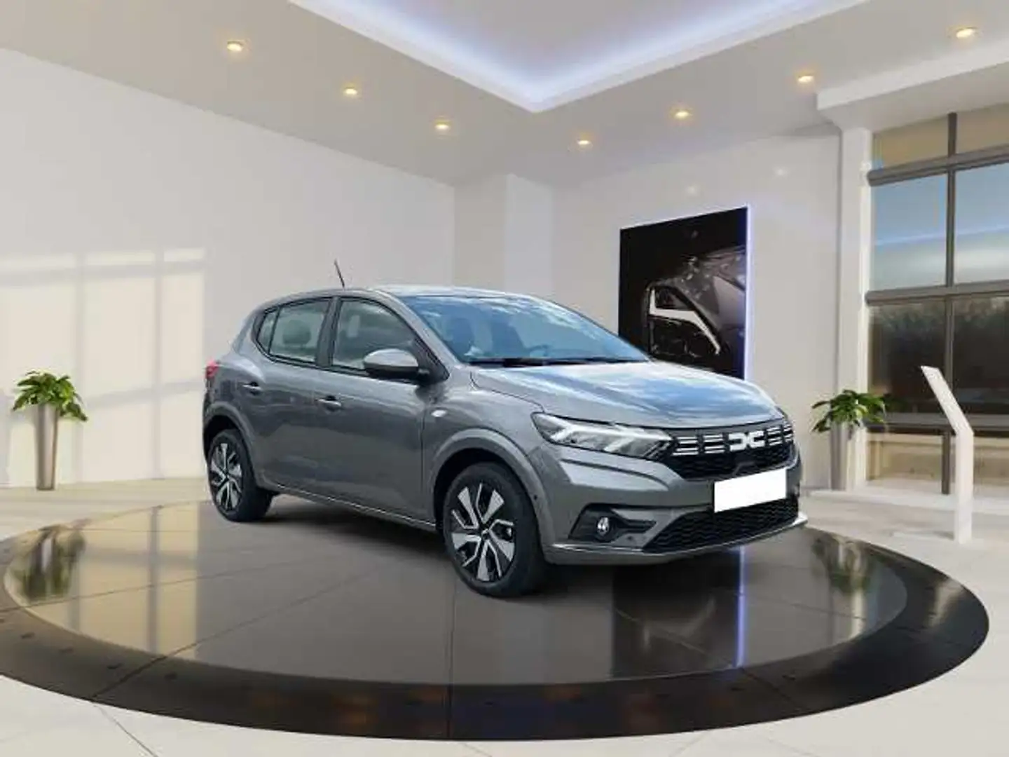 Dacia Sandero 1,0 TCe 91PS Expression Navi Klima Grau - 1