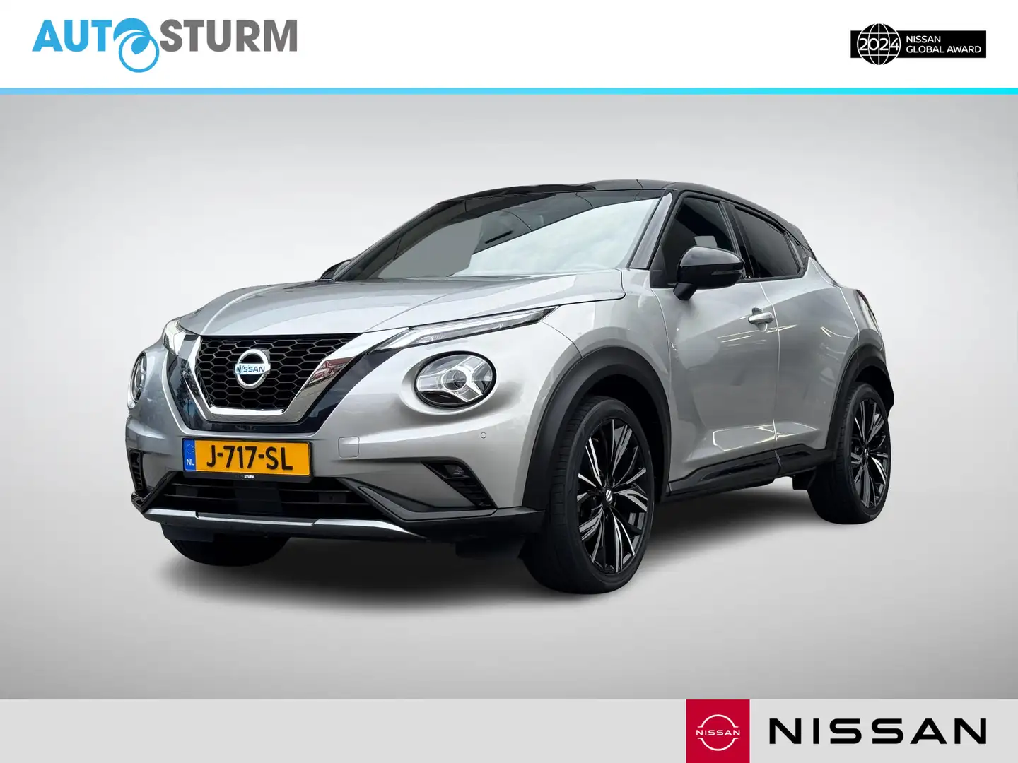 Nissan Juke 1.0 DIG-T N-Design Zilver - 1