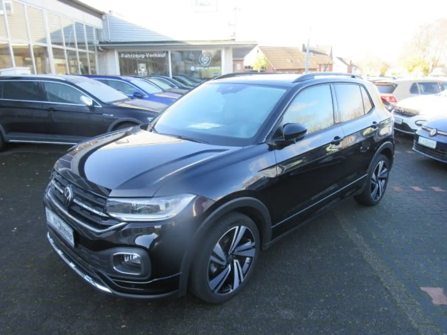 Volkswagen T-Cross R-Line 1.0 TSI DSG NAVI KEYLESS KAMERA LED ACC APS Schwarz - 1