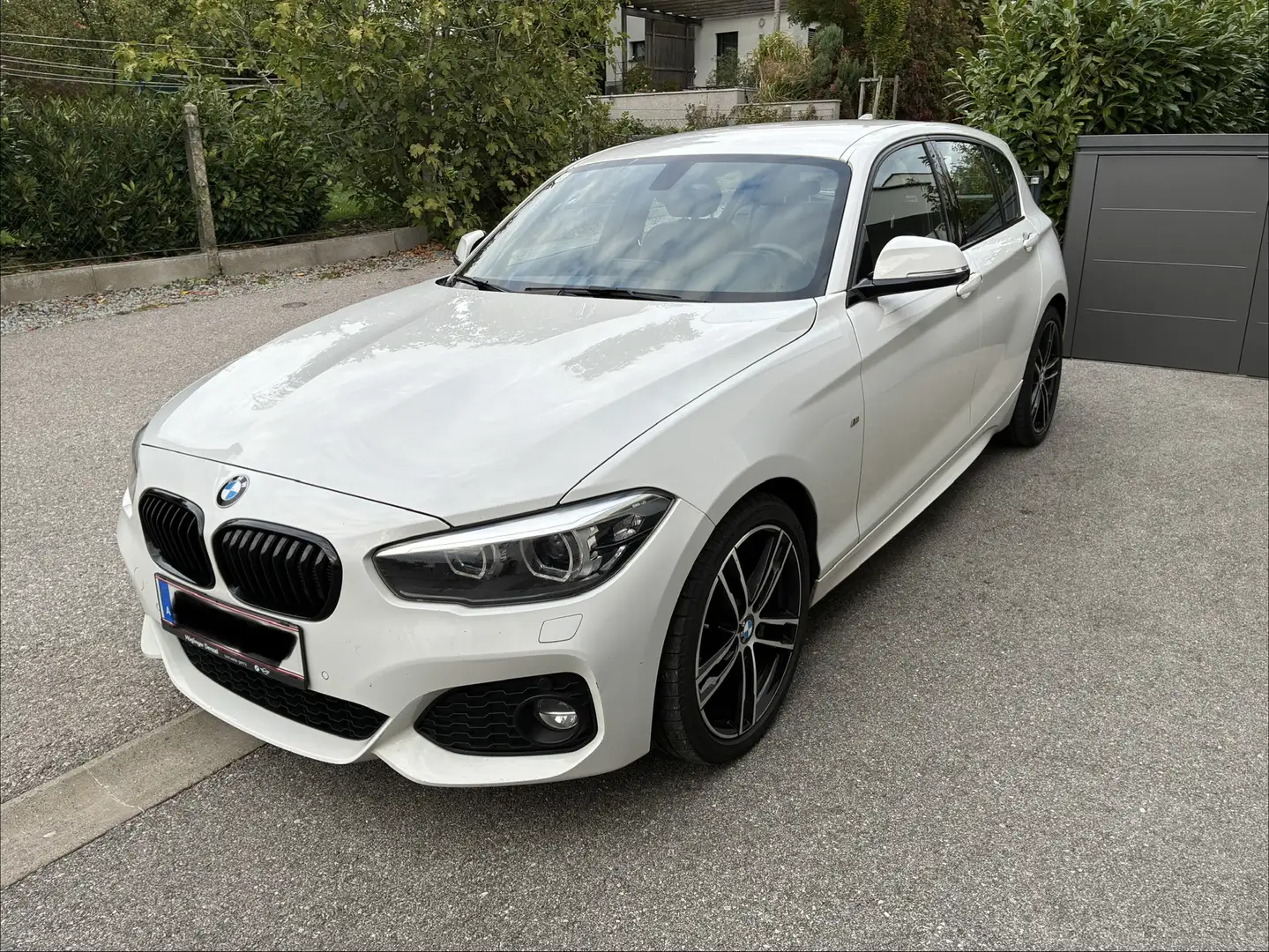 BMW 118 118d M Sport Aut. Weiß - 1