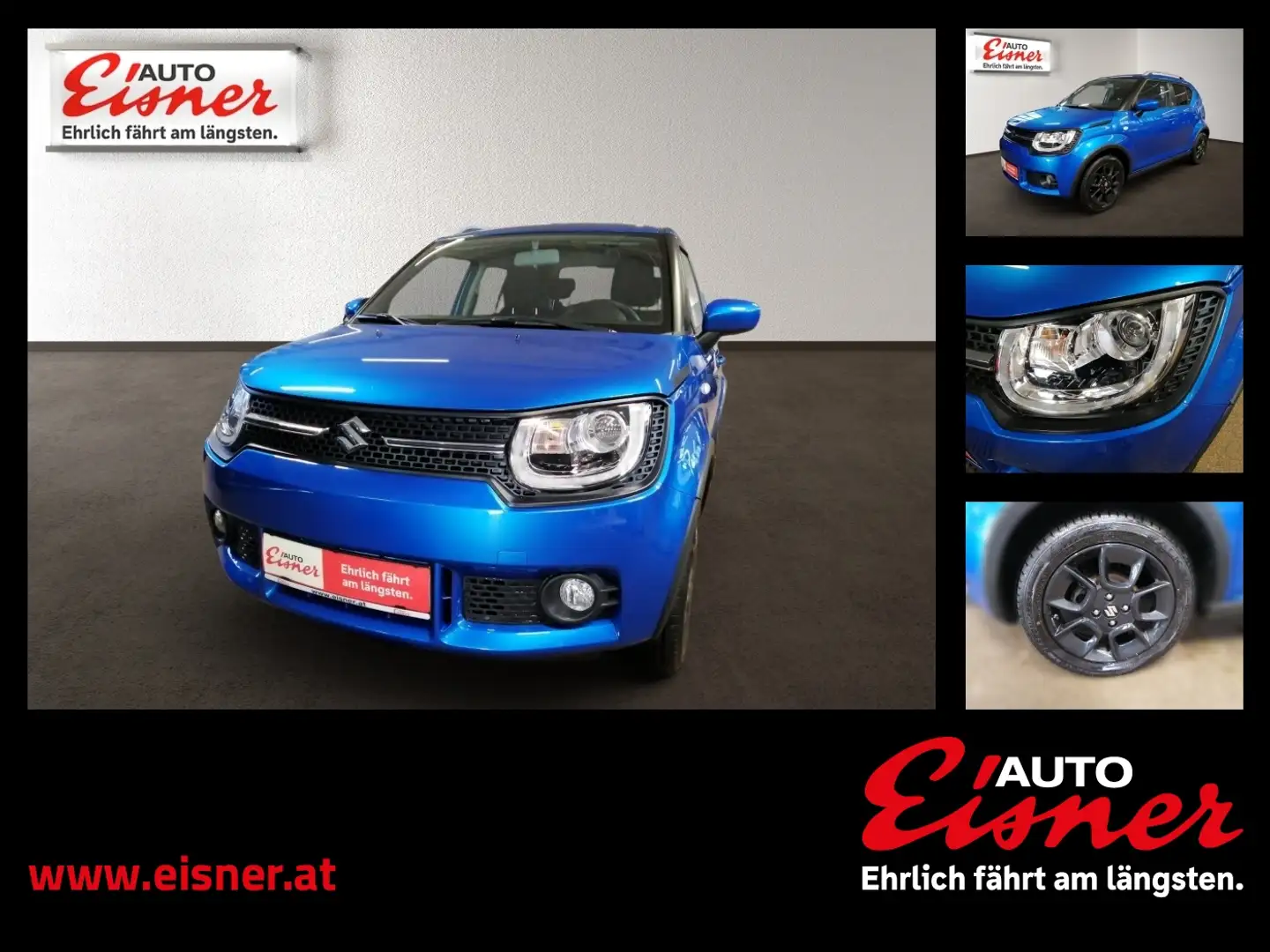 Suzuki Ignis 1.2 GL HYBRID ALLGRIP Allrad, Rückfahrkam. Blau - 1