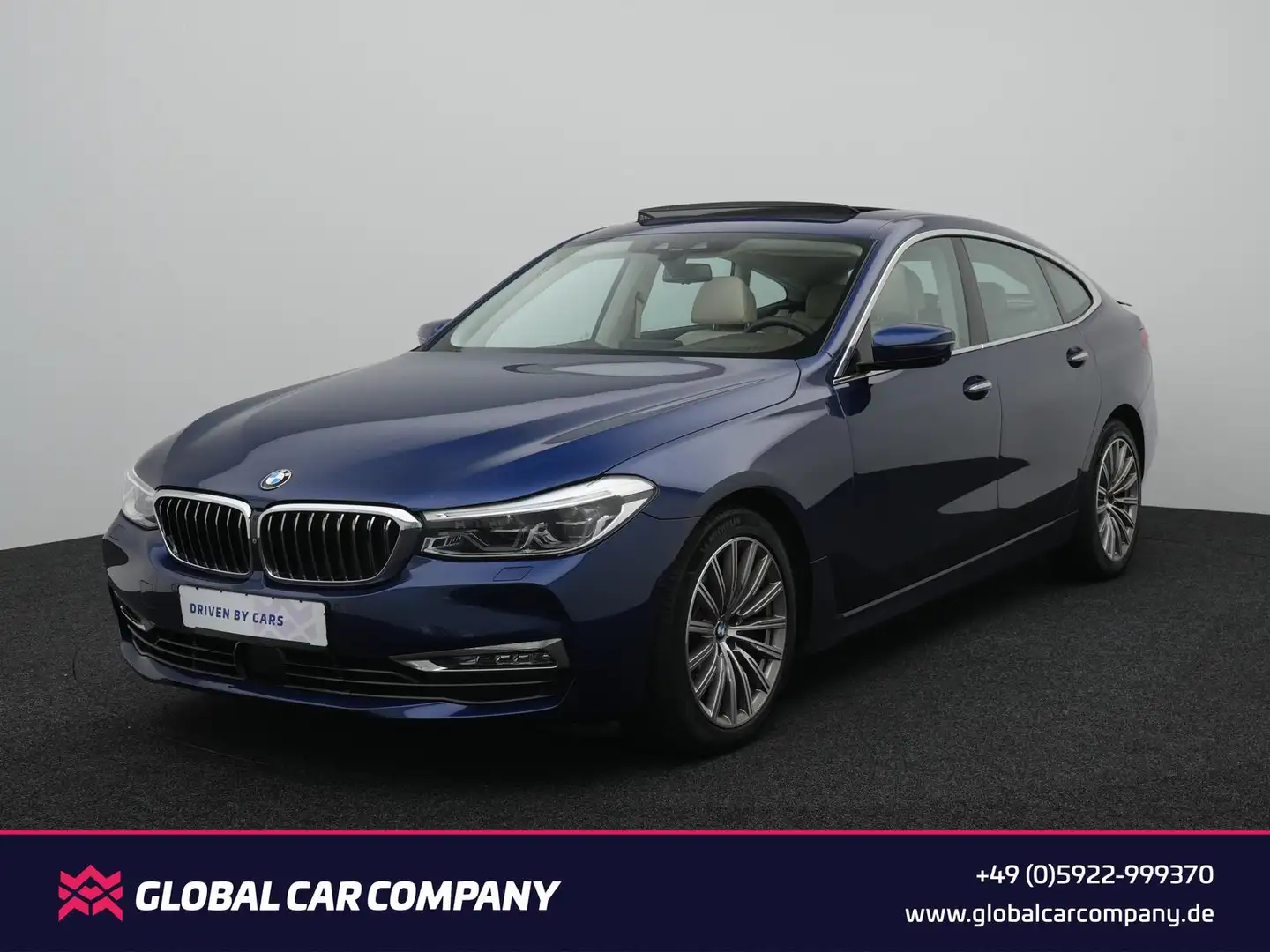 BMW 640 640i xDrive Luxury Line,HUD,B&W,NACHT,SOFT,LUFT Blau - 1