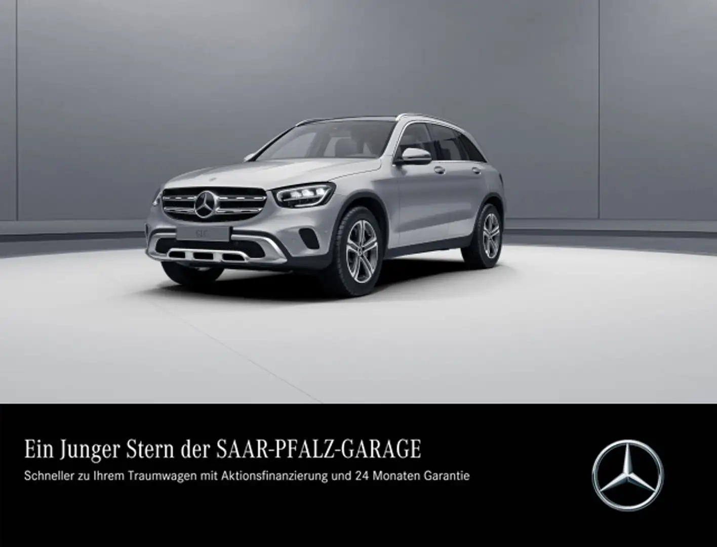 Mercedes-Benz GLC 220 GLC 220 d 4M CARPLAY*DISTR*PANO*AHK*EASY-PACK* Silber - 1