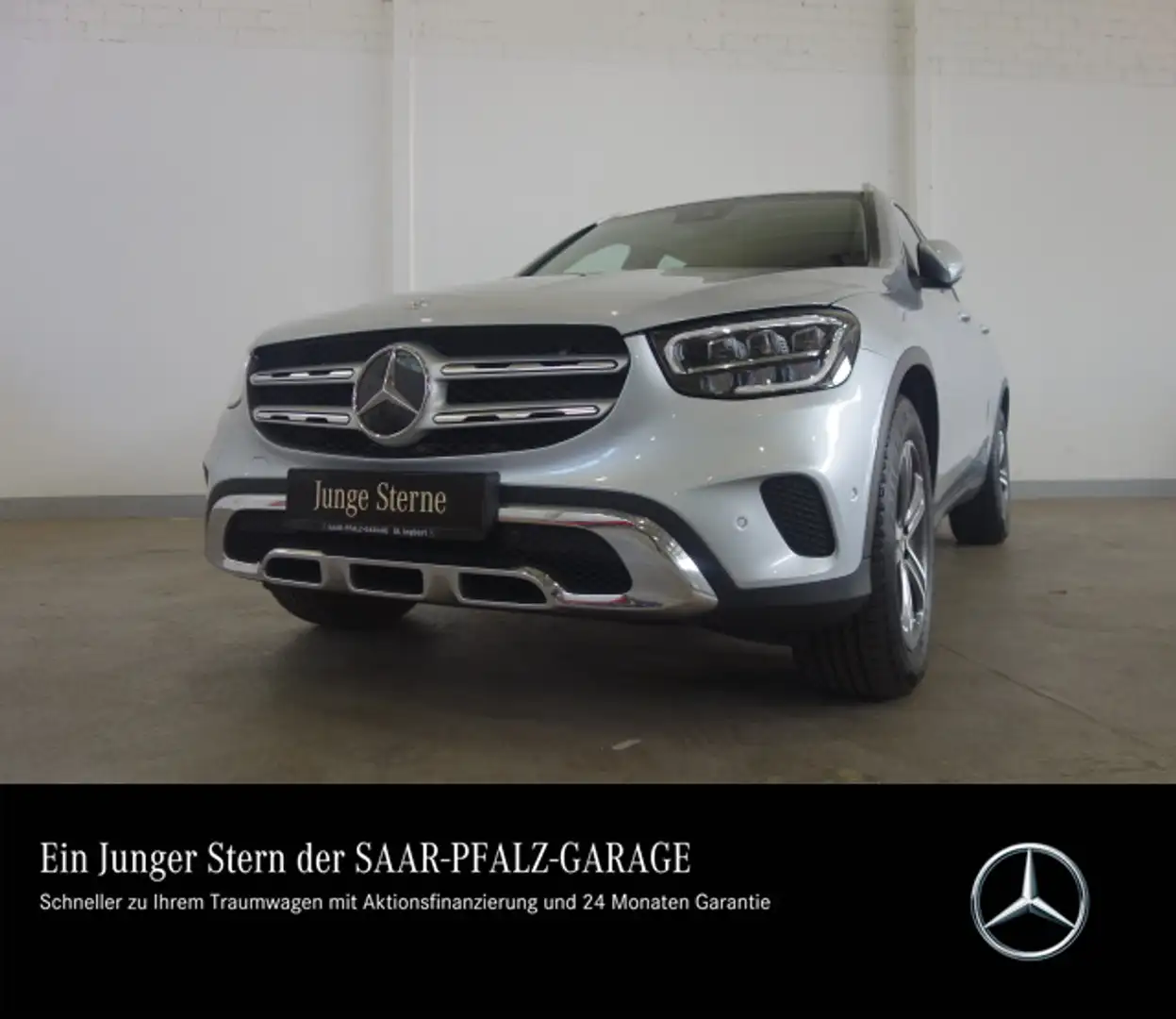 Mercedes-Benz GLC 220 GLC 220 d 4M CARPLAY*DISTR*PANO*AHK*EASY-PACK* Silber - 2