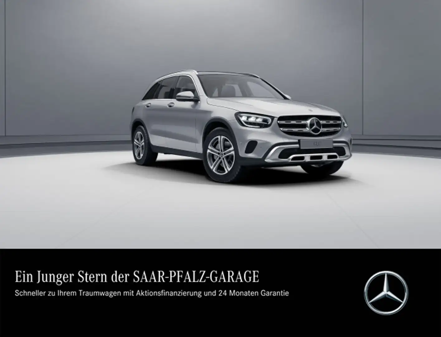 Mercedes-Benz GLC 220 GLC 220 d 4M CARPLAY*DISTR*PANO*AHK*EASY-PACK* Silber - 2