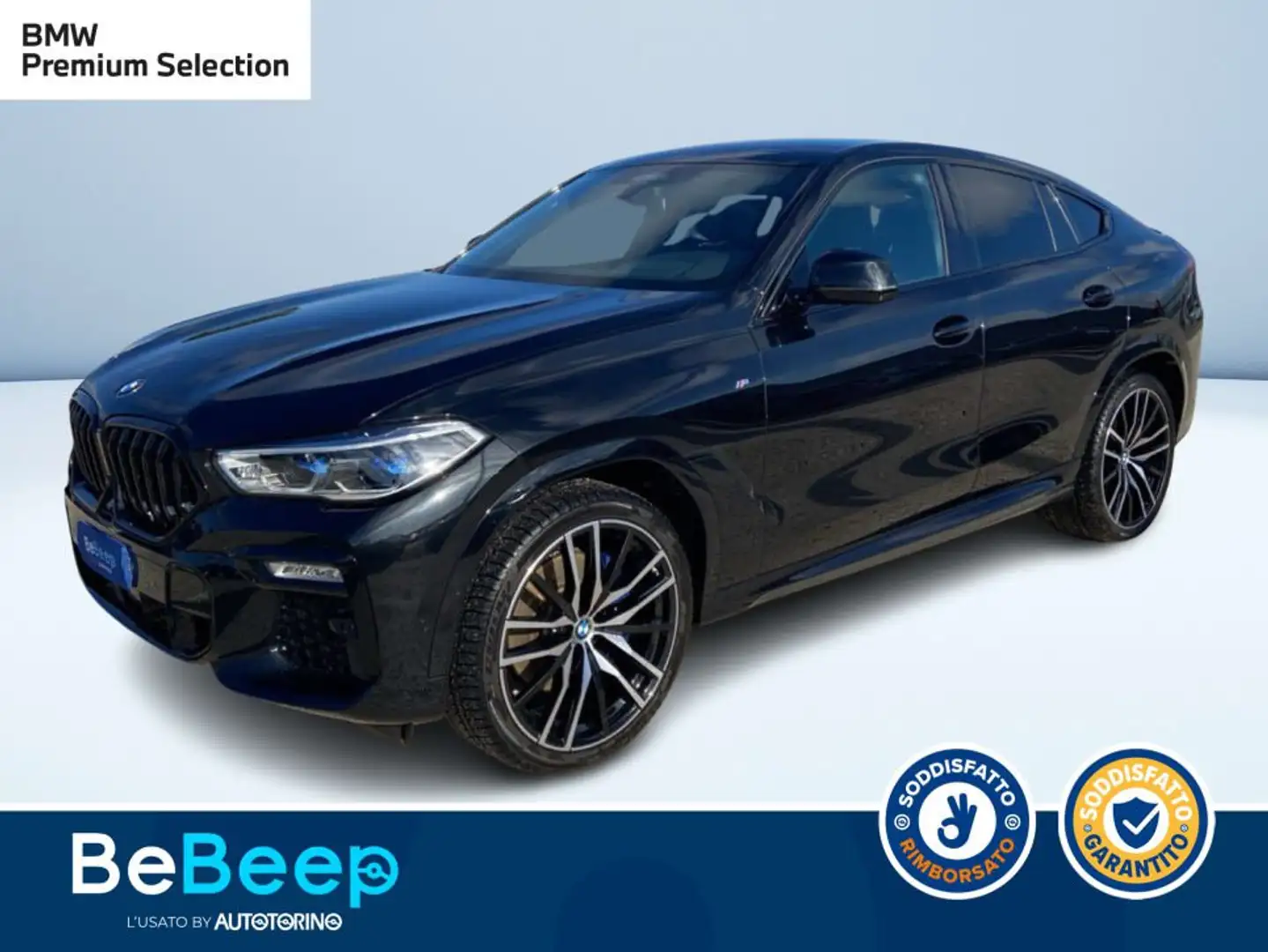 BMW X6 XDRIVE30D MHEV 48V MSPORT AUTO Fekete - 1