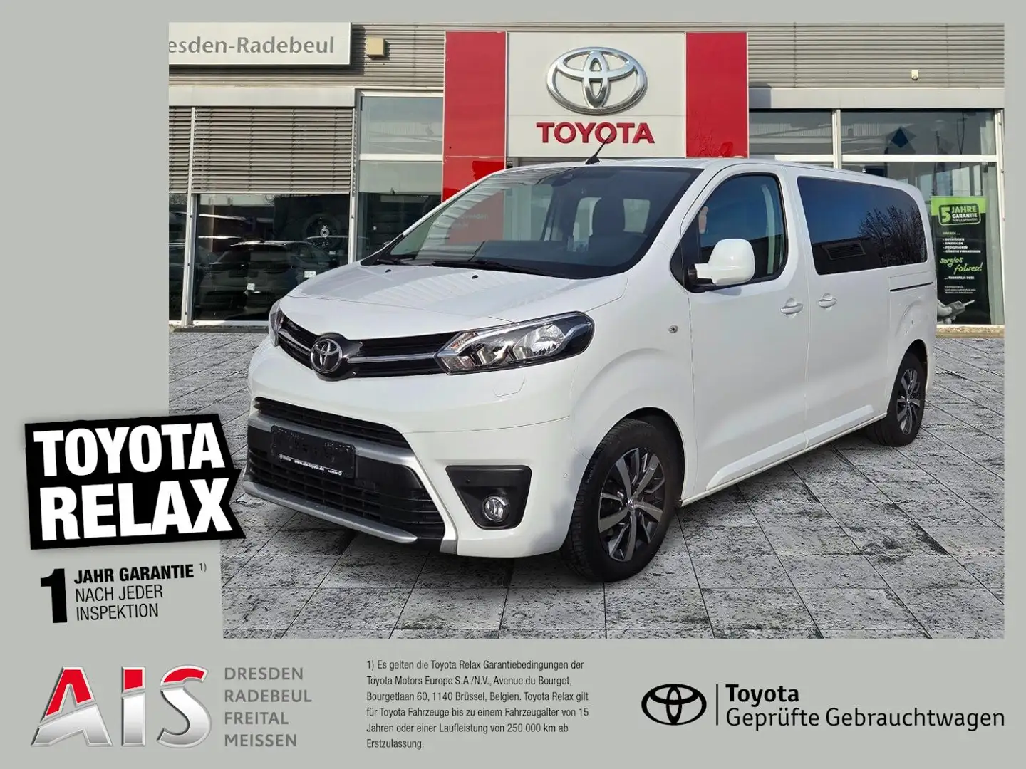 Toyota Proace Verso 2.0 D-4D L1 Family Comfort Aut. Navi Alb - 1