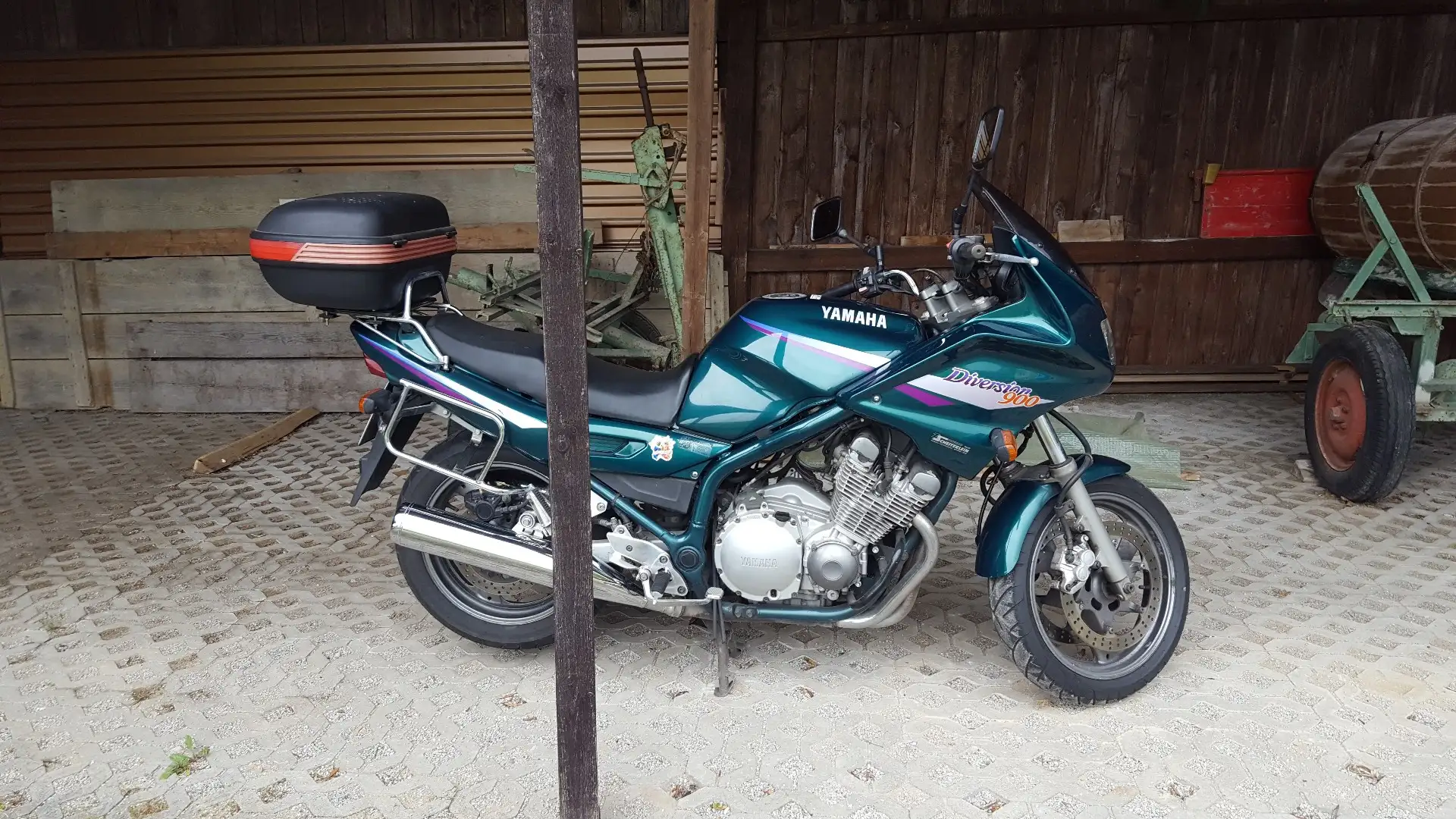Yamaha XJ 900 Diversion original Türkise Zöld - 2