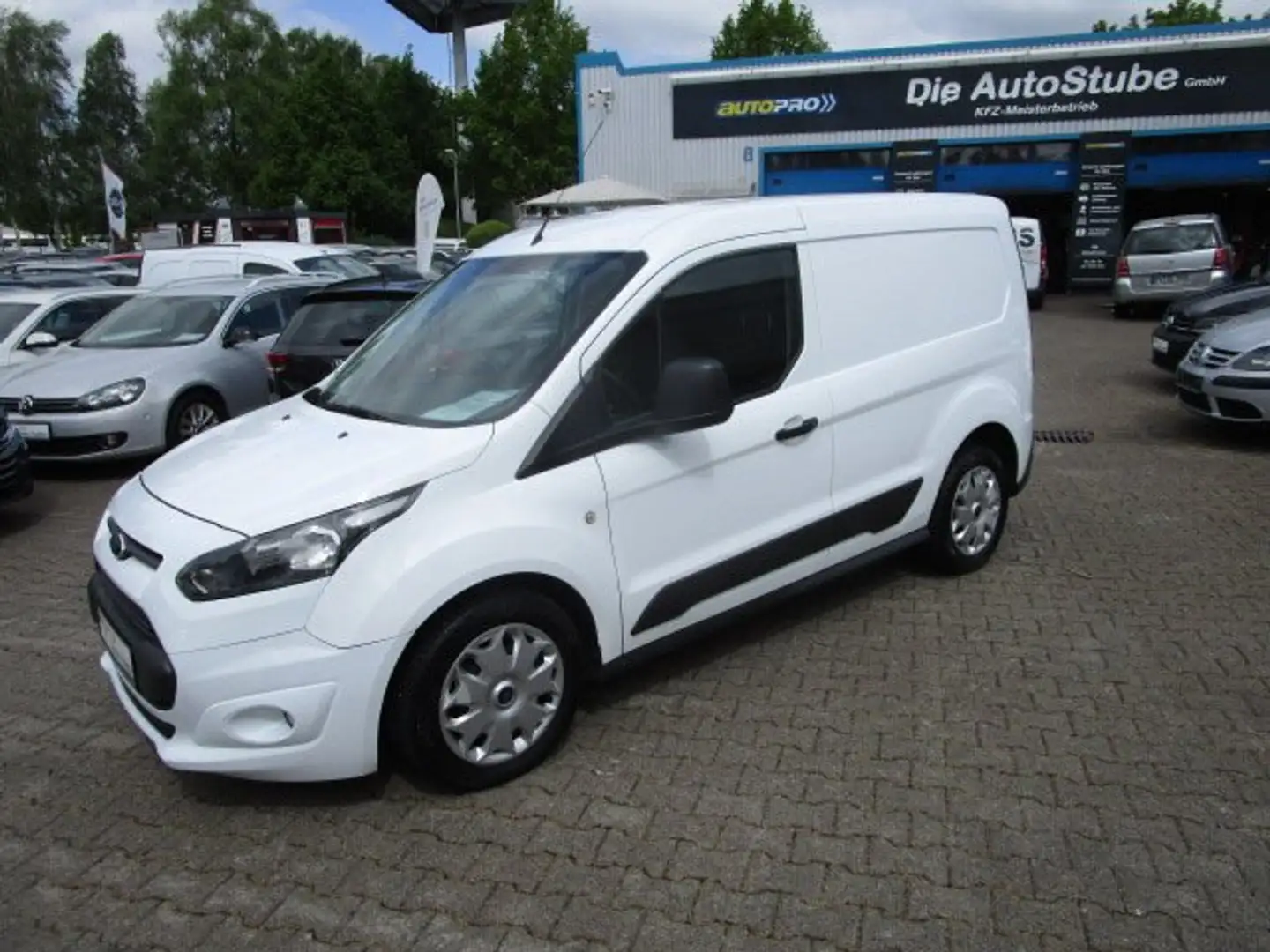 Ford Transit Connect Kasten Trend mit Klima-2x E.Fenster-E.-Spiegel-PDC Blanc - 2