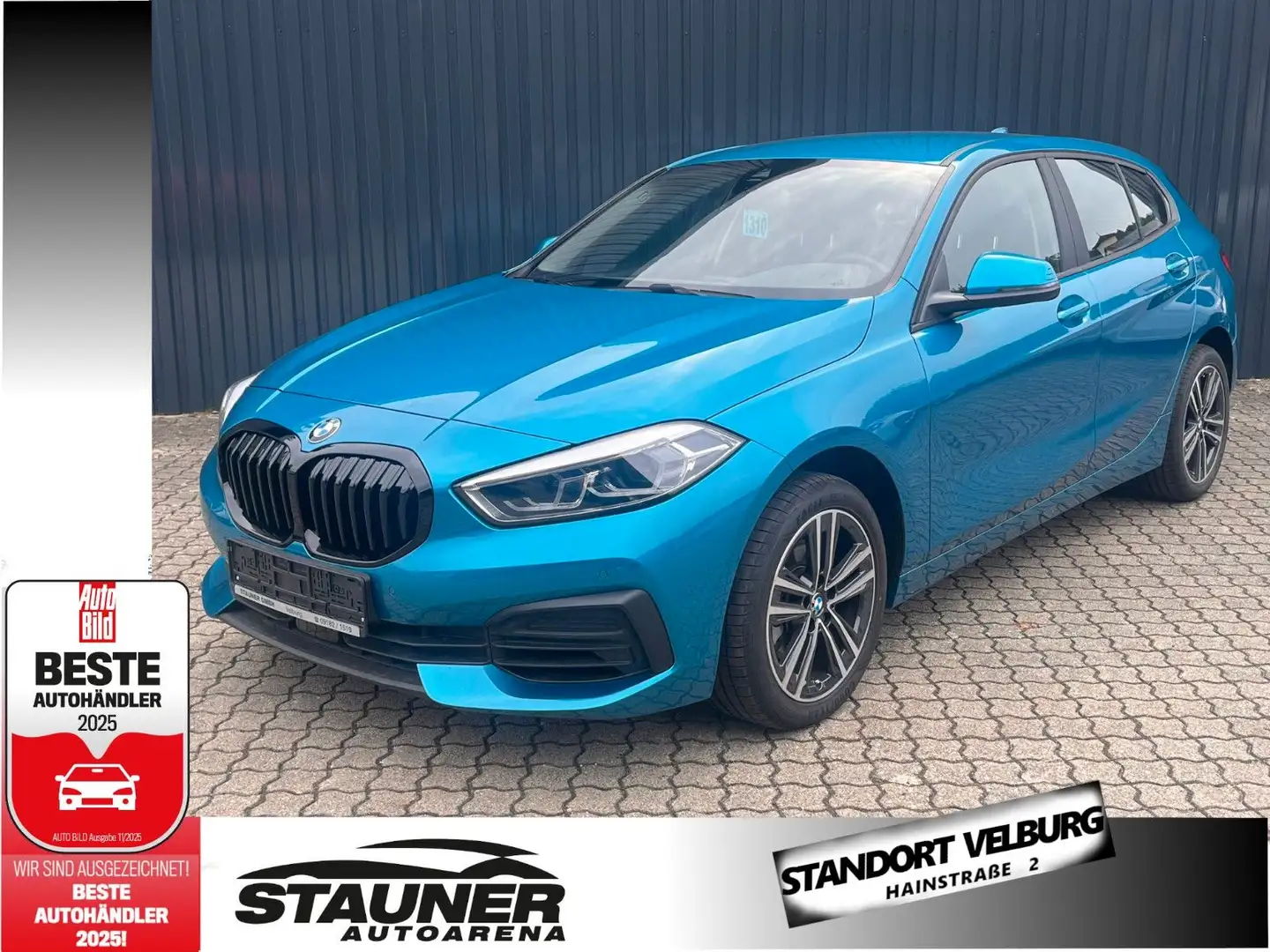 BMW 116 i 5-Türer/ 17"LM-Rad/Lenkradheiz/LED/Sitzh Blau - 1