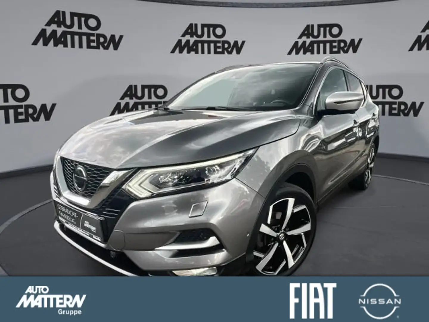 Nissan Qashqai Tekna+ Klimaaut.|NAVI|LED|SHZ Gris - 1