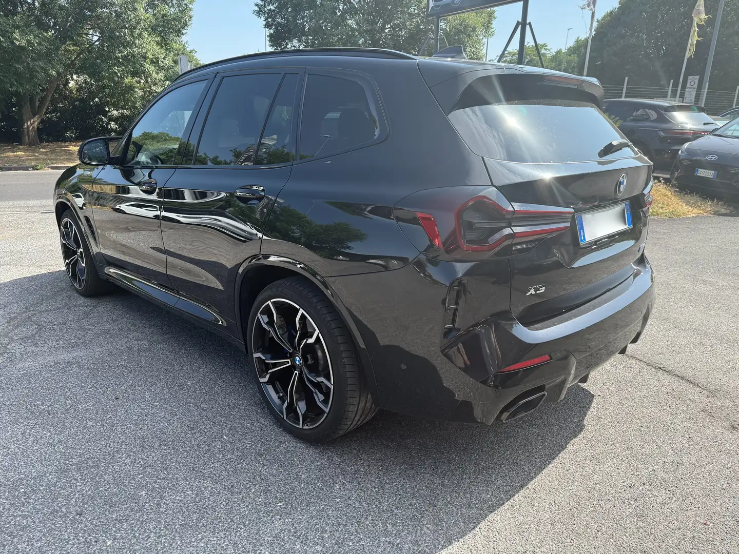BMW X3 M 40I MSport 360cv km certificati - Tetto panorama Nero - 2
