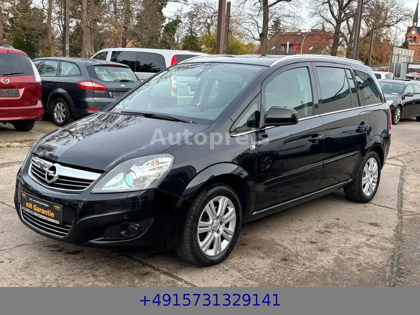 Opel Zafira B 1.8 Klima 7-Sitze Xenon PDC Tempomat Noir - 1