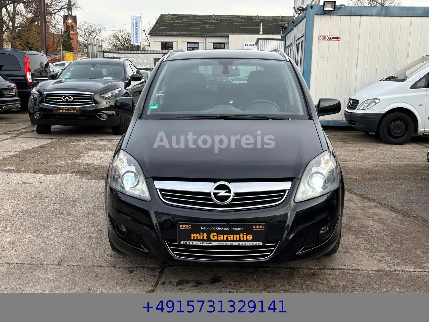 Opel Zafira B 1.8 Klima 7-Sitze Xenon PDC Tempomat Noir - 2