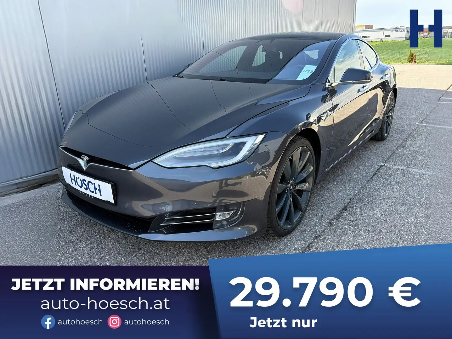 Tesla Model S Long Range AWD 21er TOP-ZUSTAND++ Grau - 1