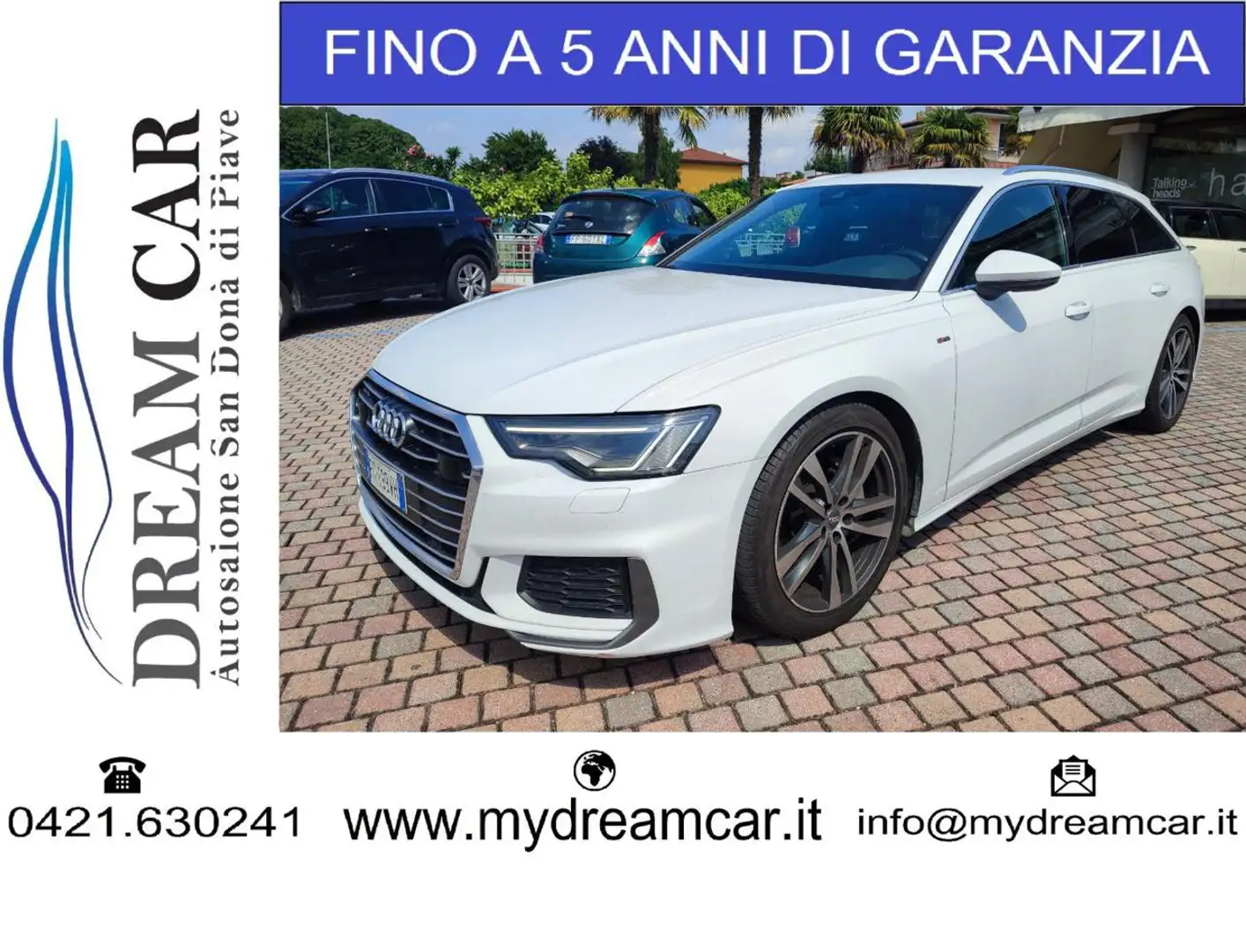 Audi A6 Avant 40 2.0 TDI S tronic Business Sport Bianco - 1