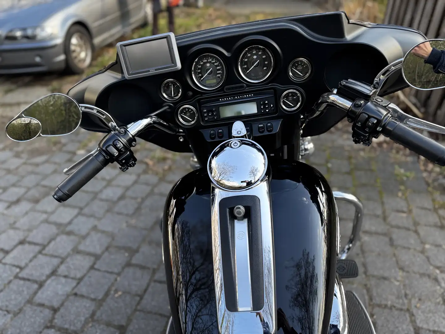 Harley-Davidson Electra Glide Albastru - 2