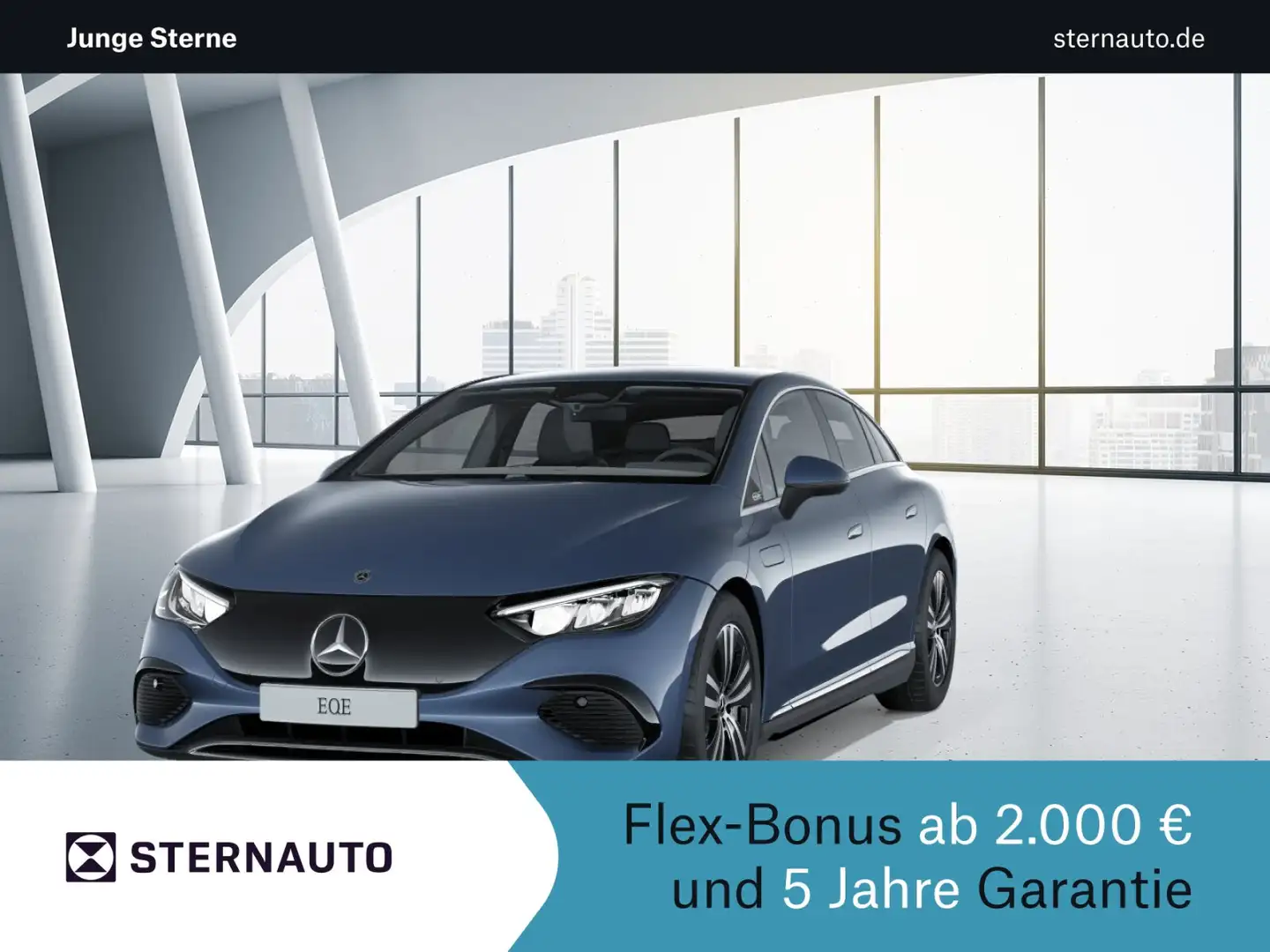Mercedes-Benz EQE 300 EQE 300 Electric Art/Kamera/Distronic/Memory/LED Blau - 1