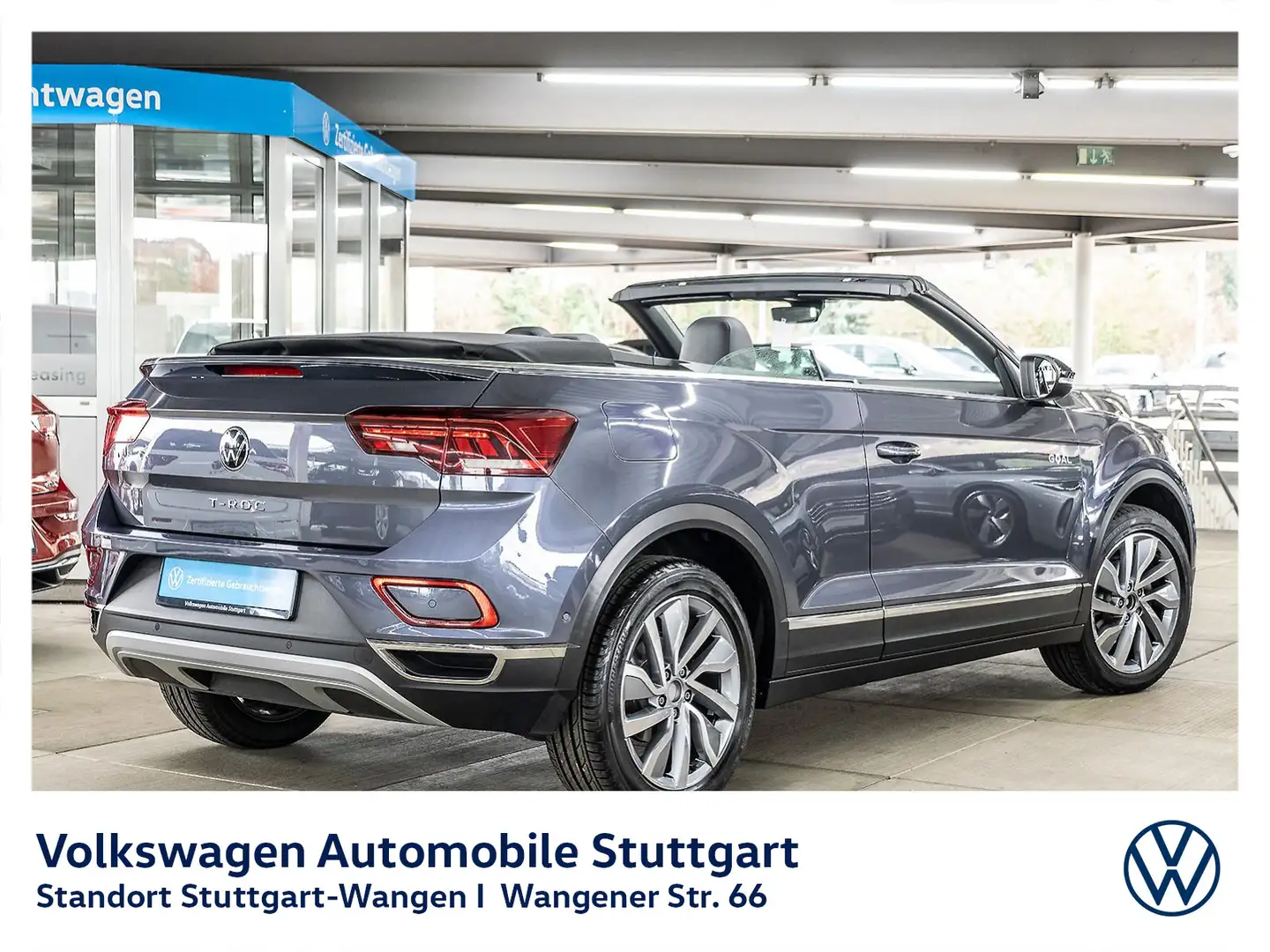 Volkswagen T-Roc Goal 1.5 TSI DSG Navi ACC SHZ Grau - 2