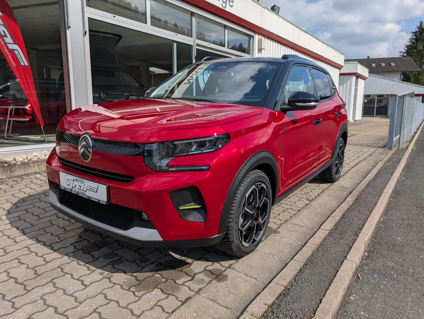 Citroen C3 Elektromotor 113 MAX *Winter Paket* *Allwetterreif Rot - 1
