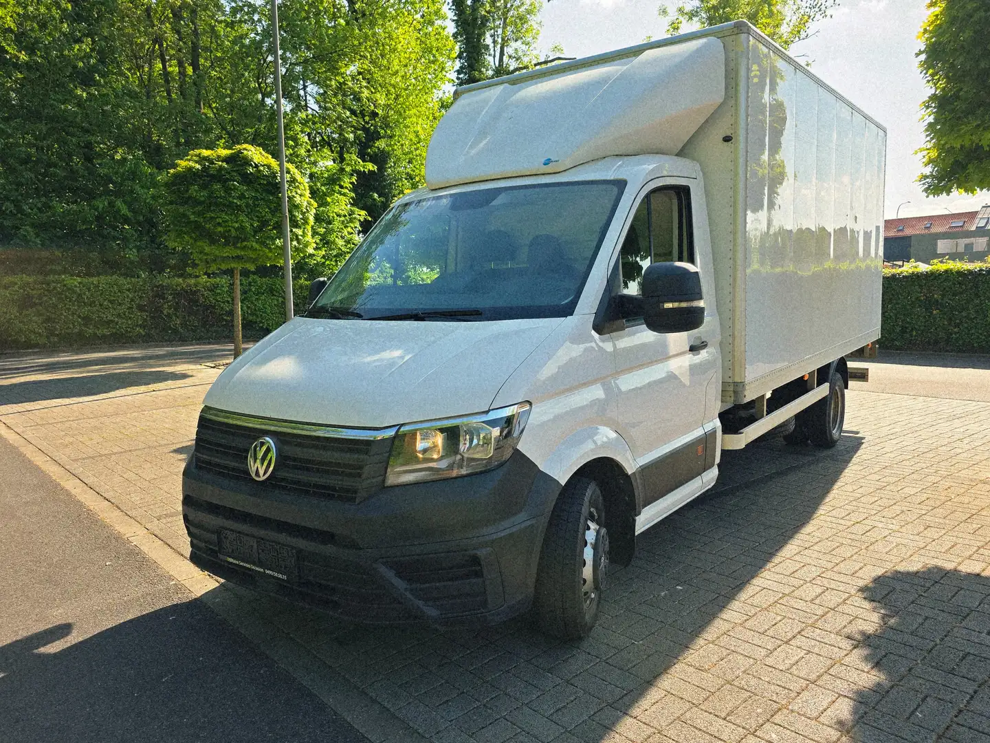 Volkswagen Crafter 2.0 CRTDI-ROUES X6-CAISSE HAYON ELEVATEUR-LIRE SVP Bianco - 1