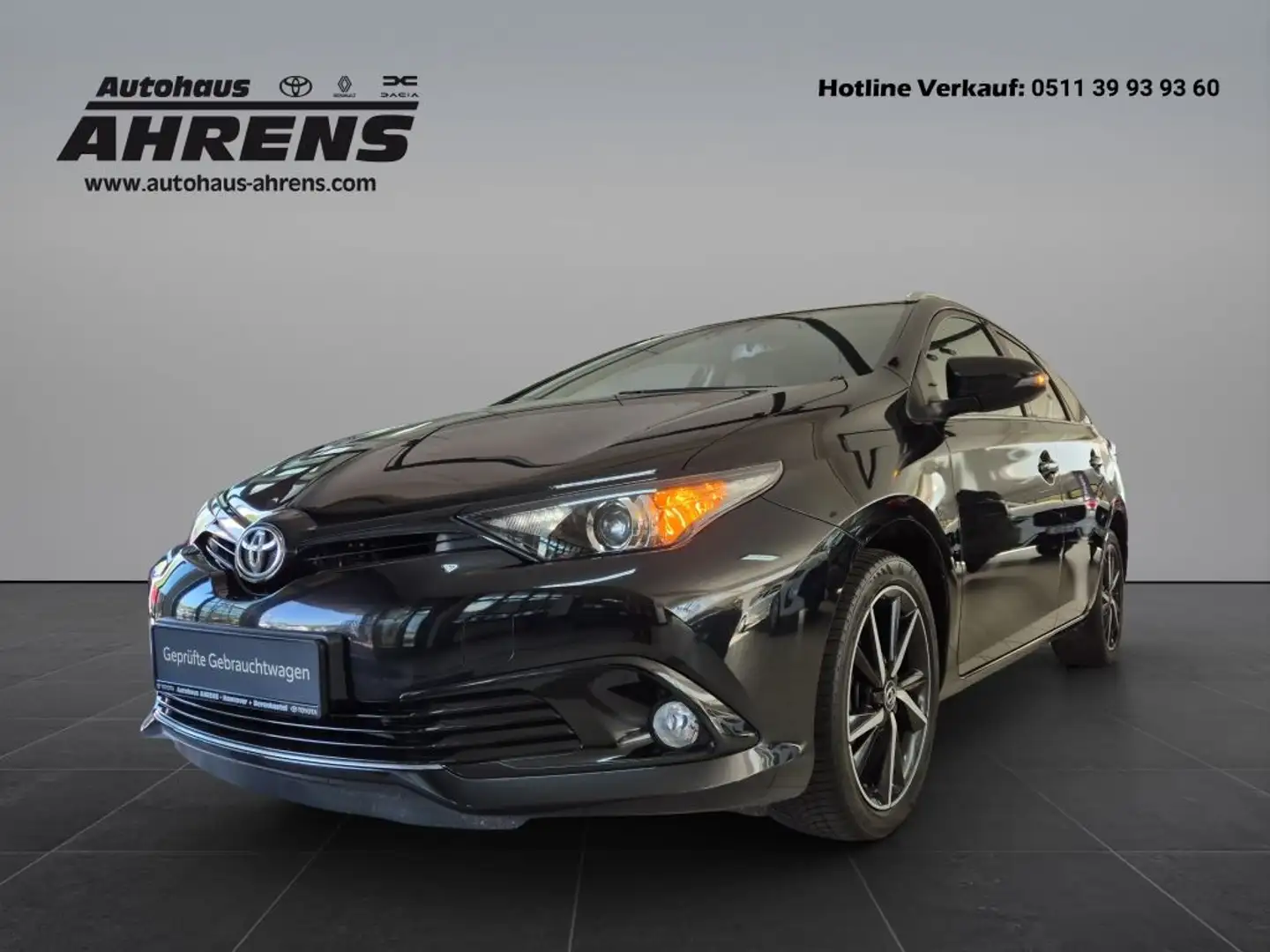 Toyota Auris 1.2T TS Team D Allwetter Kamera Klimaauto Schwarz - 1
