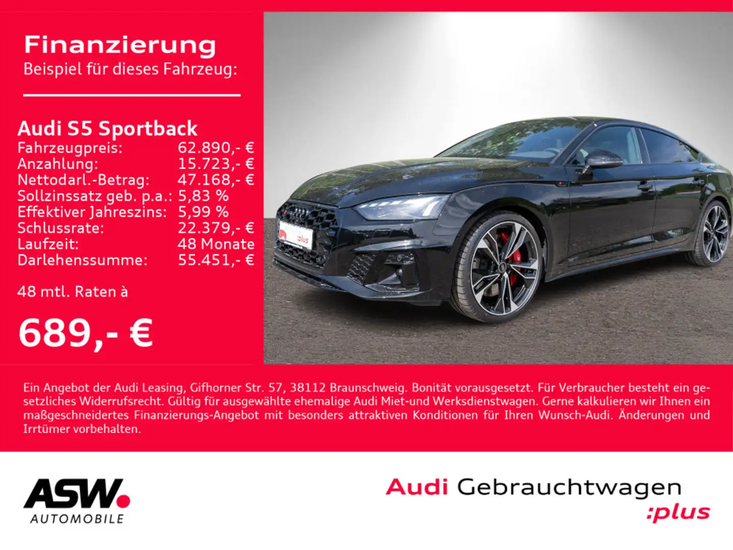 Audi S5 3.0TDI quattro Navi Matrix RFK B&O Noir - 1