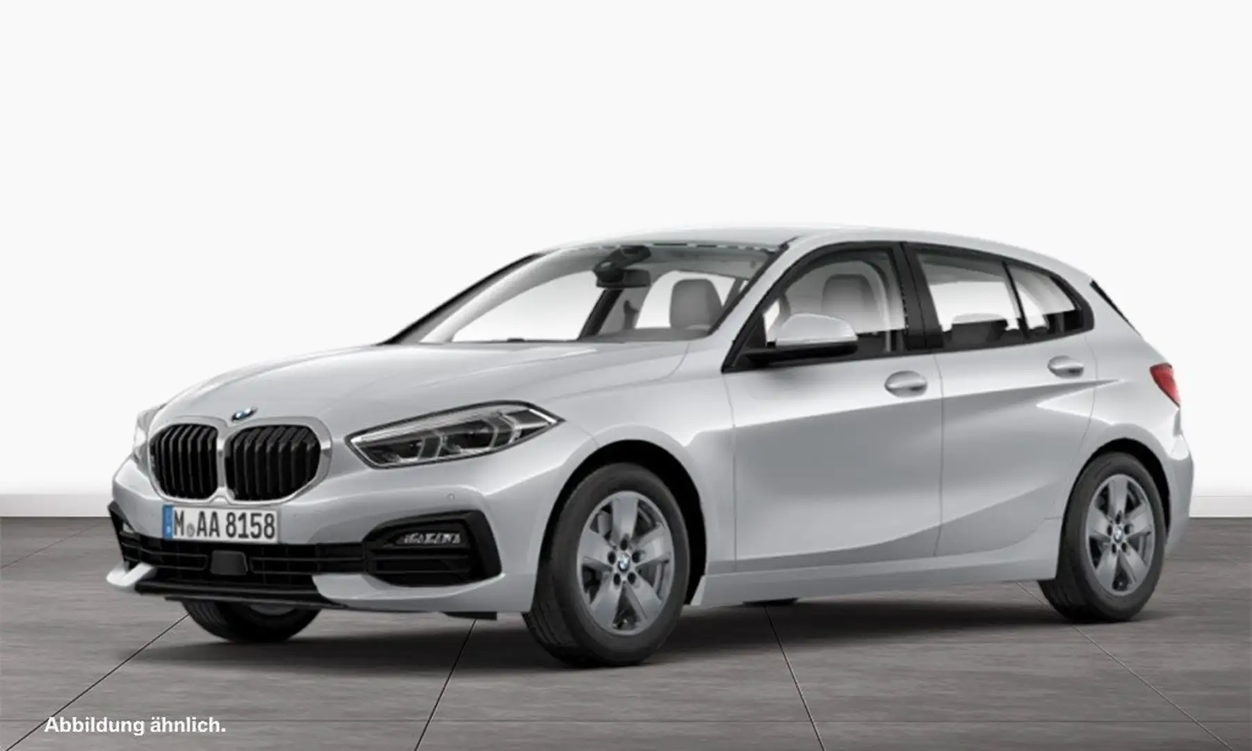 BMW 118 i Hatch Advantage DAB LED Tempomat Klimaaut. Silber - 1
