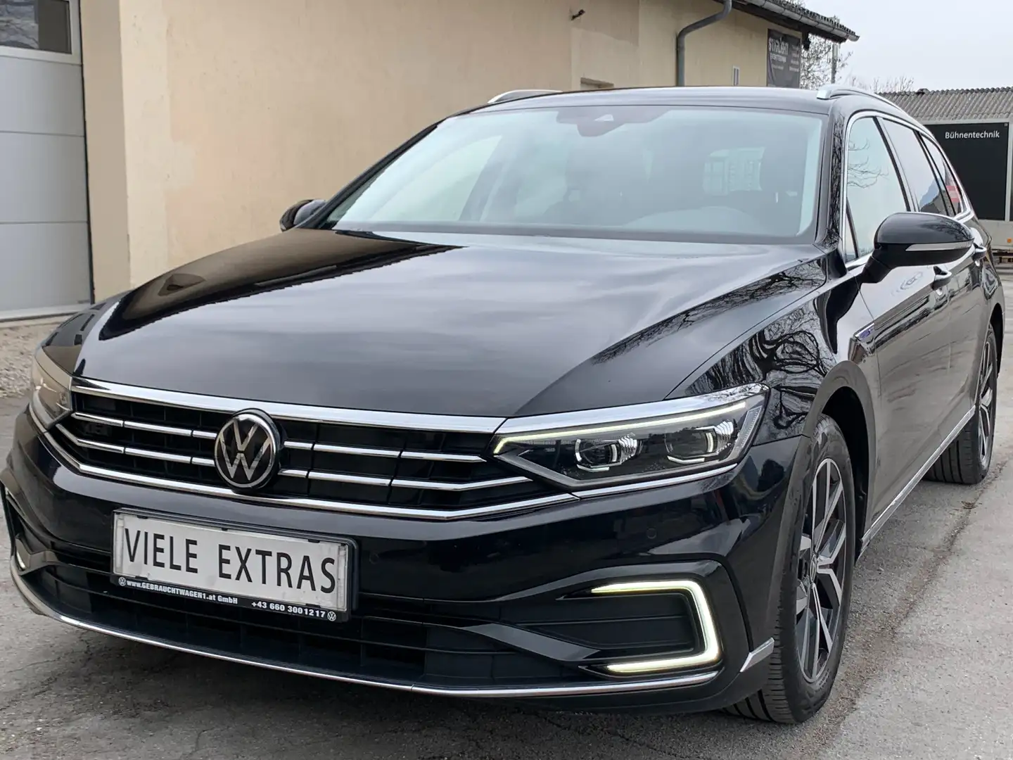 Volkswagen Passat Variant GTE DSG Hybrid, Hervorragend gepflegt ex Business Schwarz - 2