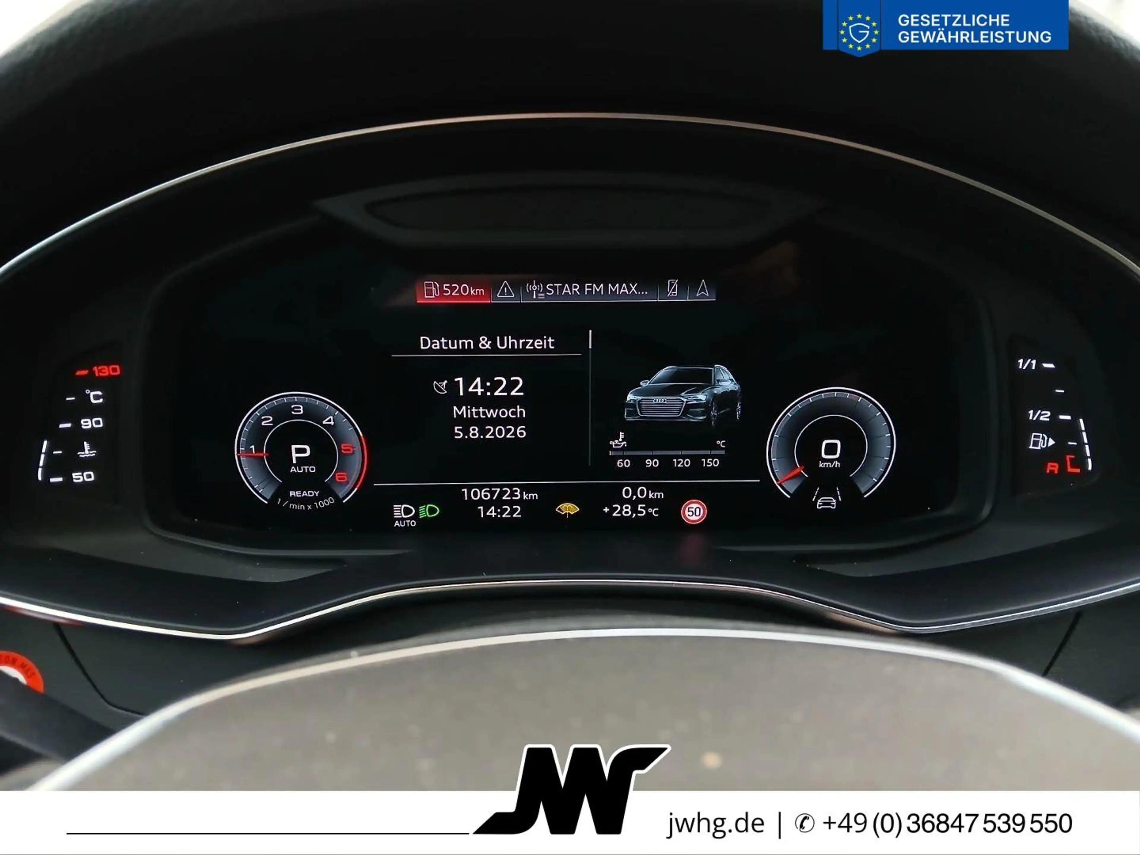 Audi A6 Sport ACC/MATRIX/VIRTUAL/LEDER/PANO/360°KAM — photo 13