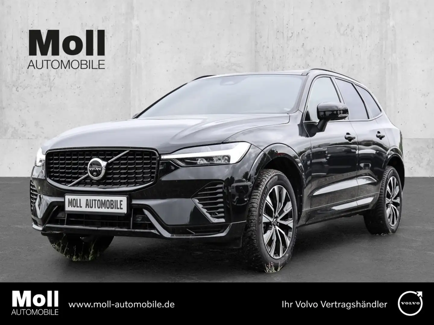 Volvo XC60 Plus Dark AWD B5 Benzin EU6d Allrad Leder digitale Schwarz - 1