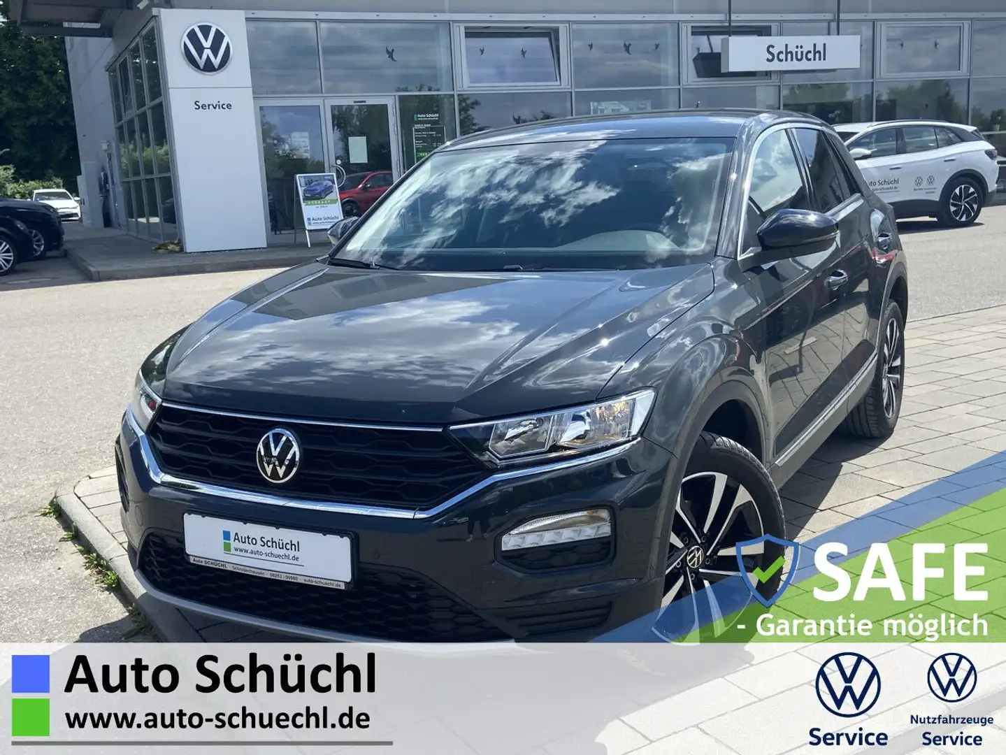 Volkswagen T-Roc 1.5 TSI DSG UNITED GARANTIE+NAVI+STANDHEIZ Grau - 1