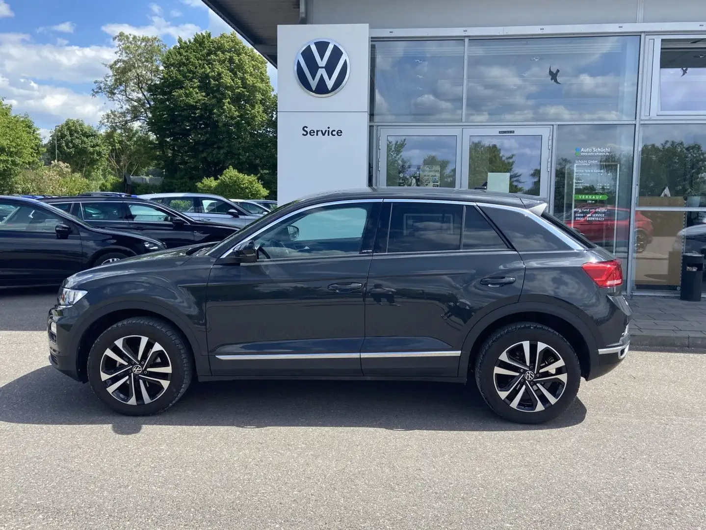 Volkswagen T-Roc 1.5 TSI DSG UNITED GARANTIE+NAVI+STANDHEIZ Grau - 2